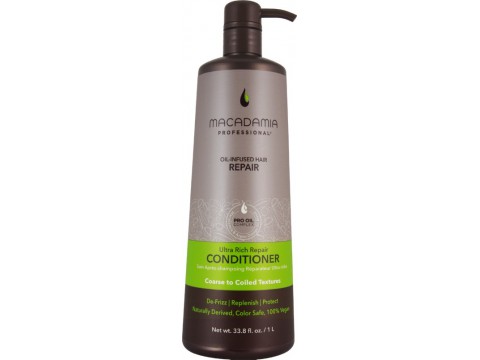 Macadamia ypač drėkinamasis kondicionierius sausiems, pažeistiems plaukamsUltra Rich Repair Conditioner 1000ml